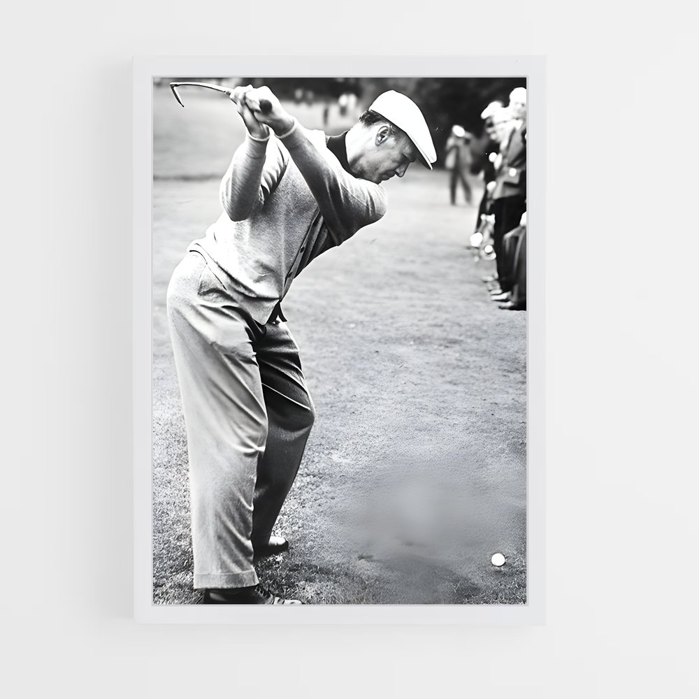 Poster Ben de hogan – affiche Golf (vue 3)